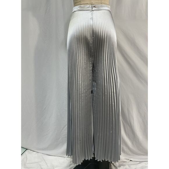 L'Idee 'Bisous' Silver Polyester Pant Size 10 / M - Picture 3 of 5